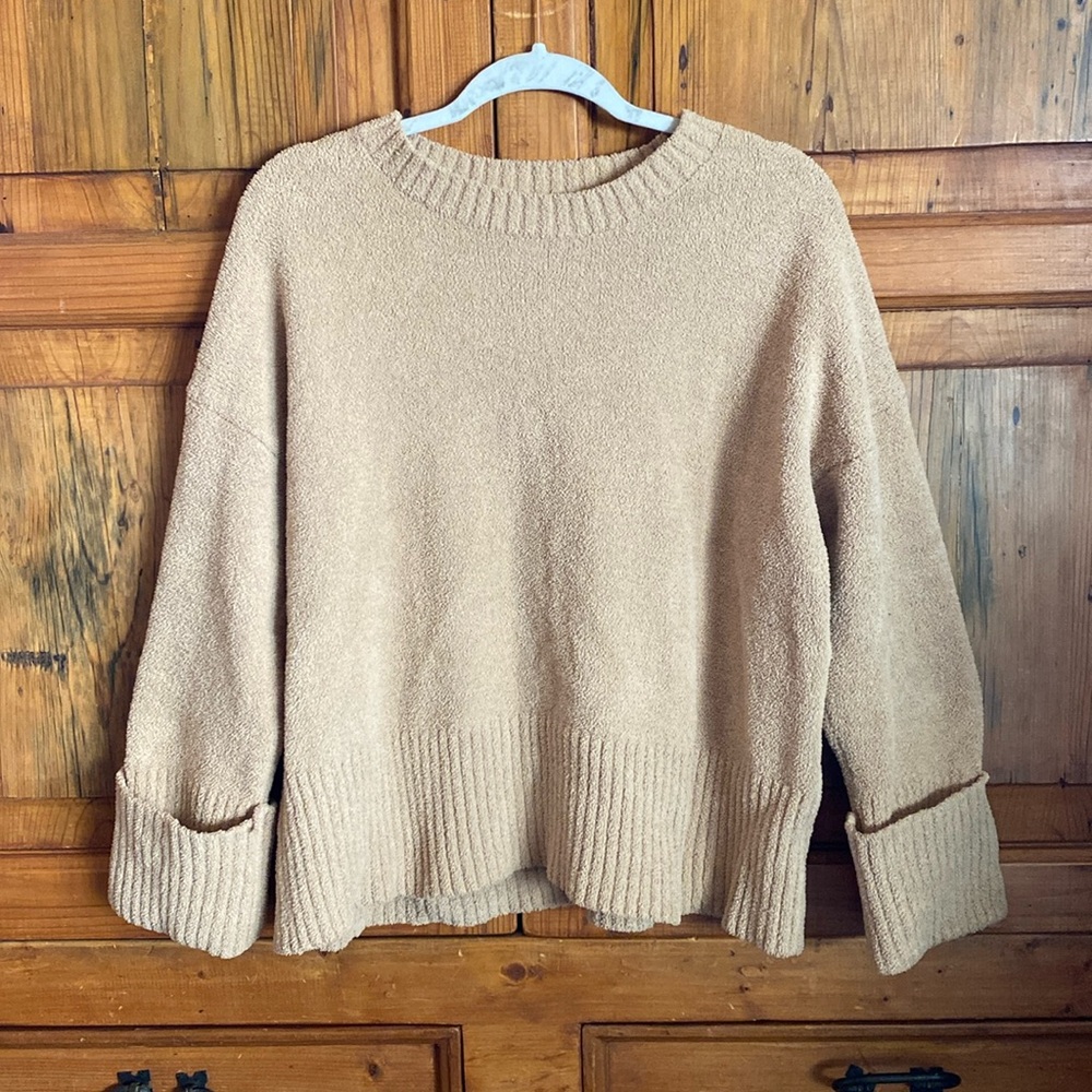 Tan Cozy Sweater